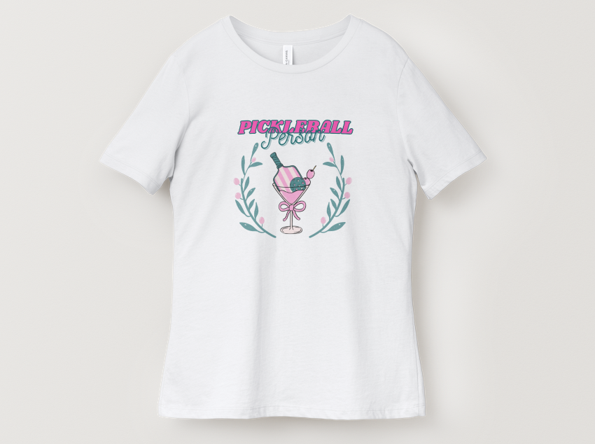 Pickleball Person Tee