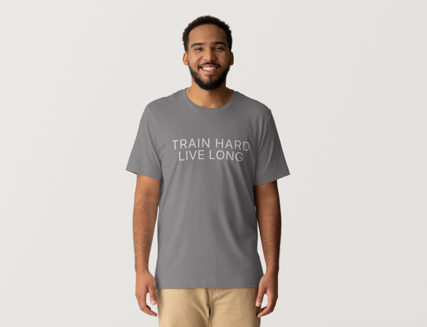 Train Hard. Live Long. Tee