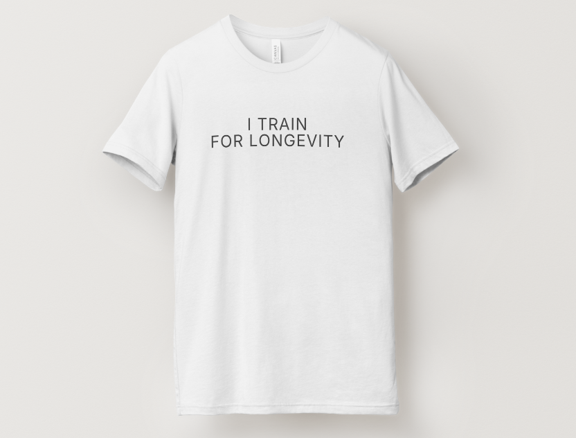 Train for Longevity Tee