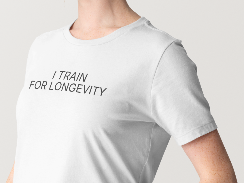 Train for Longevity Tee