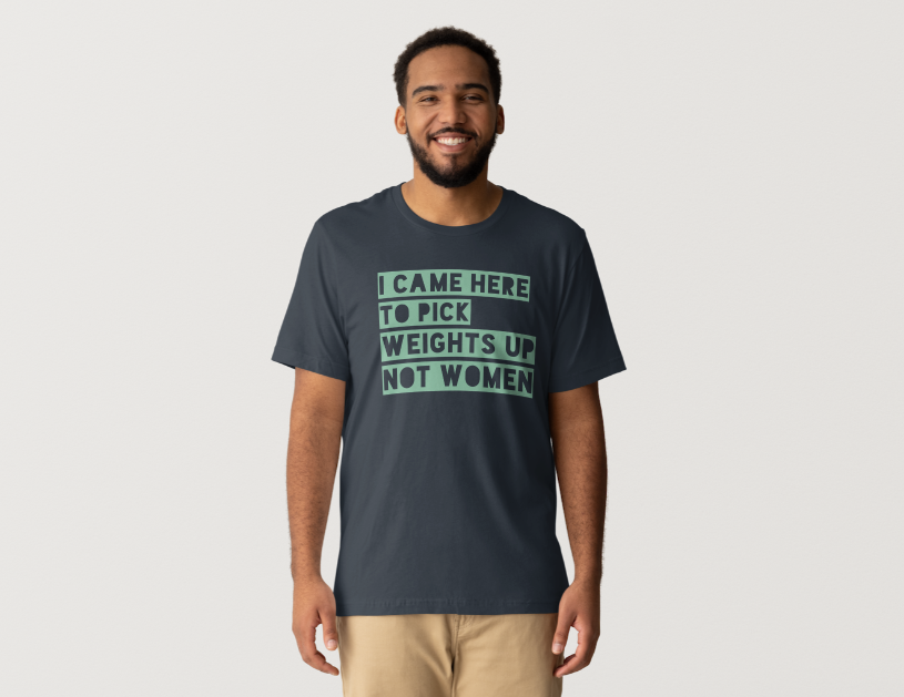 Here for Weights Tee