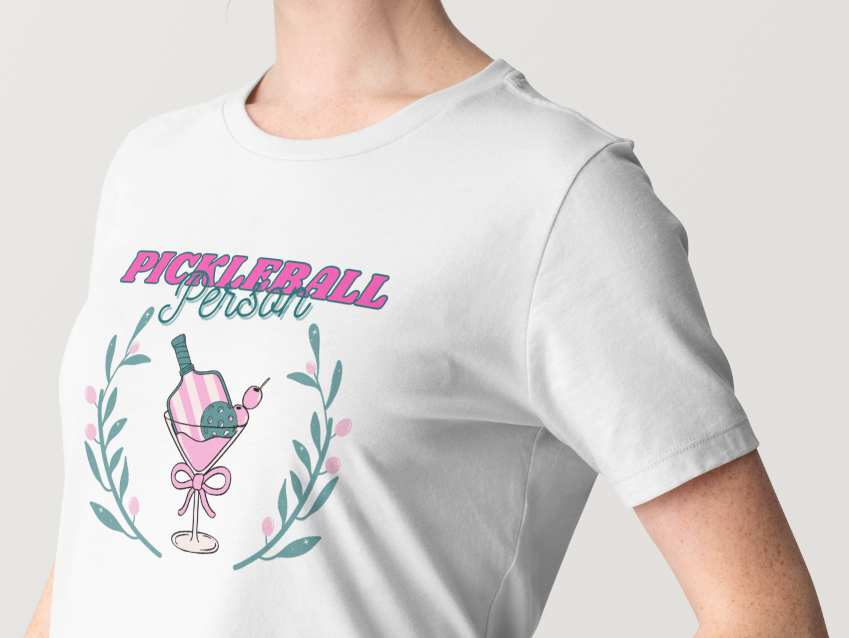 Pickleball Person Tee