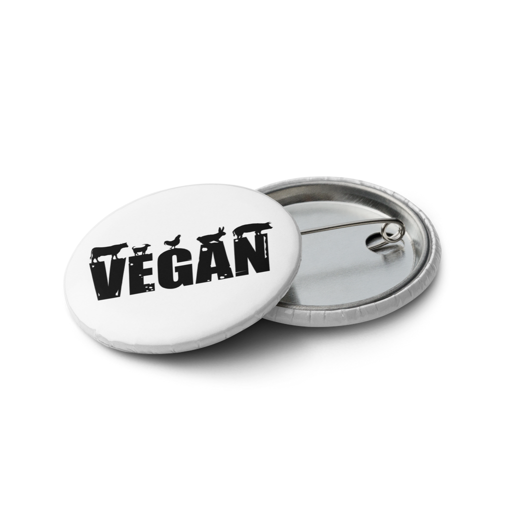 Vegan Be Kind_Set of pin buttons