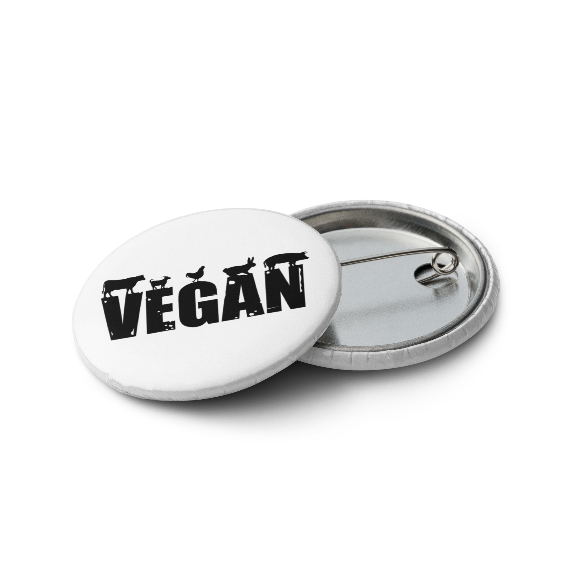 Vegan Be Kind_Set of pin buttons