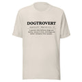 Dogtrovert_Black_Unisex t-shirt